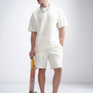 Off White Co-ord Set for Men – Summer Outfit